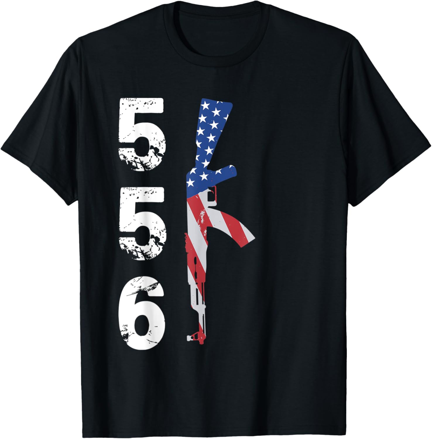 Five Six Rifle Army Ar15 5 56 Military Shooting Gun