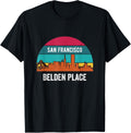 Belden Place San Francisco California Retro Vintage