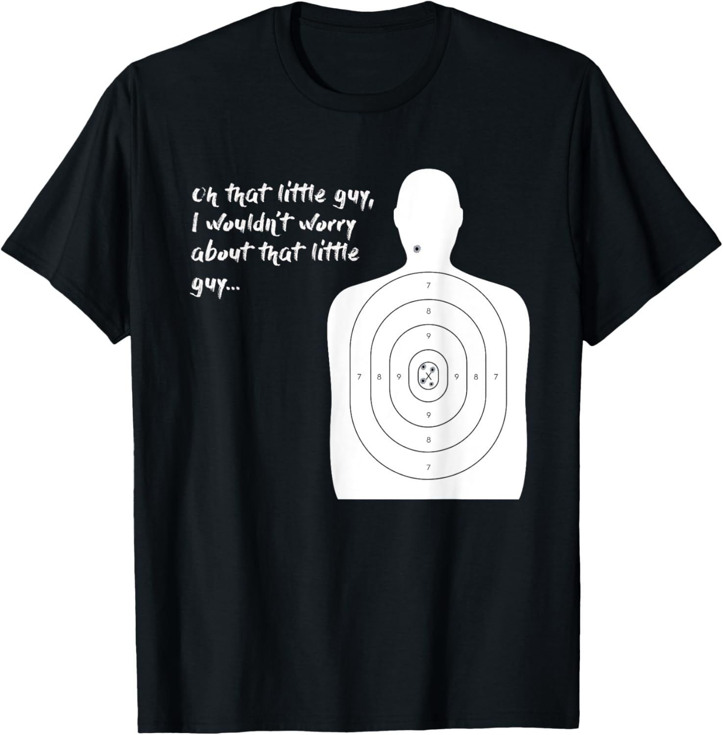 That Little Guy Leo State Trooper Gun Range T Shirt Super