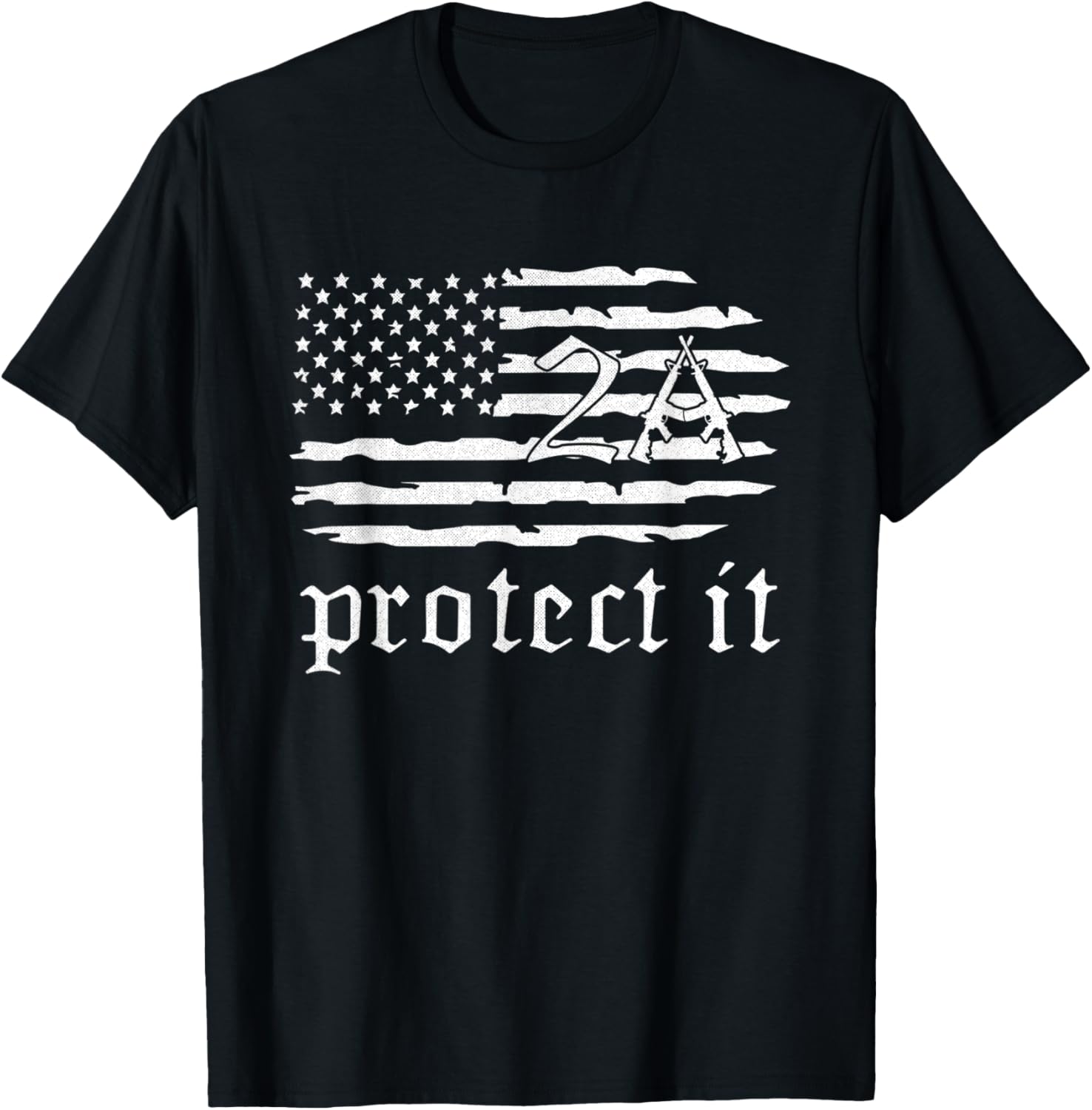 2Nd Amendment Flag Protect It 2A Gun Right Supporters
