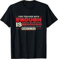 Teachers Enough Is Enough Stand Against Gun Violence Tee Men Women
