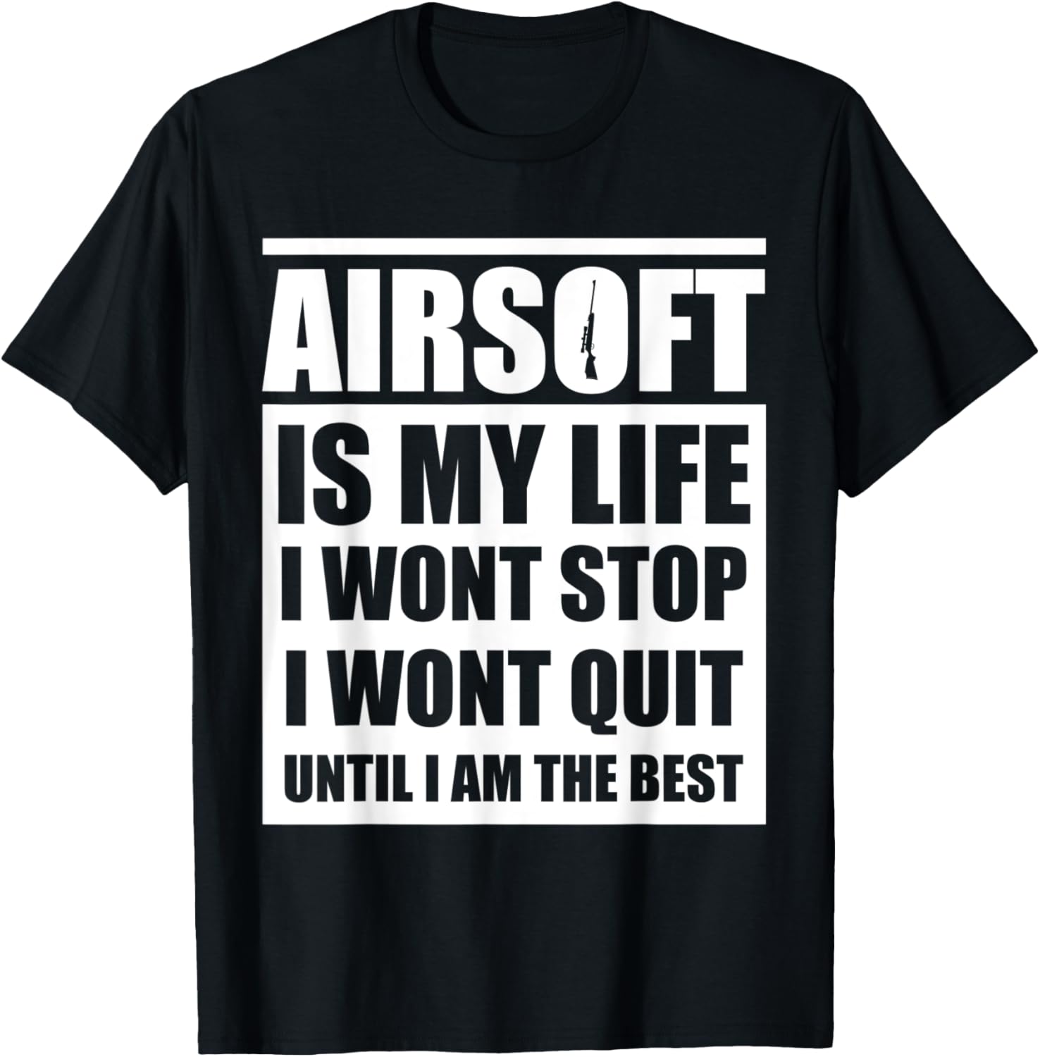 Airsoft Is My Life Airsofting Gun