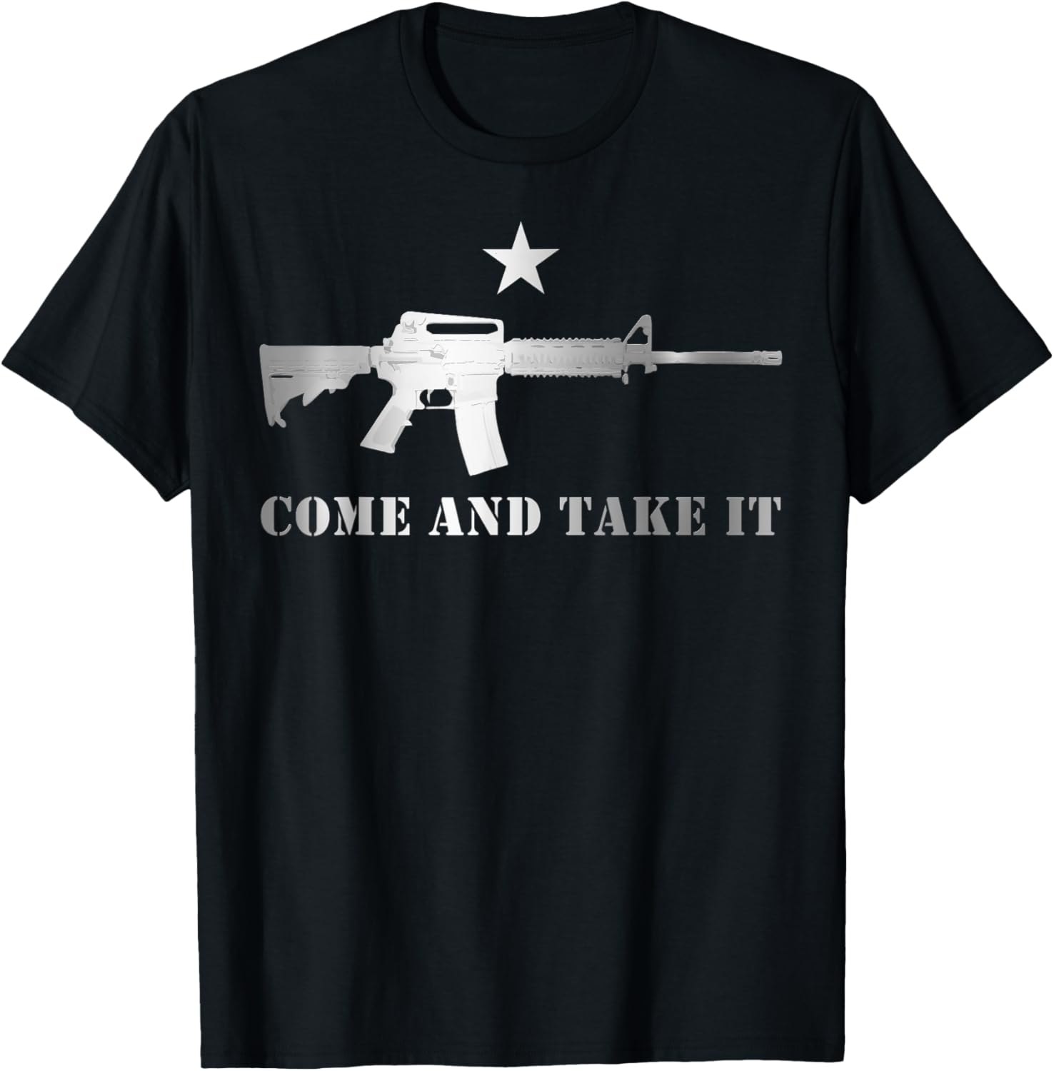 Awesome Gun Rights Supporter Ar 15 Come Take It