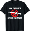 Ban Ar 15 Peace T Shirt Gun Reform We Call Bs Movement