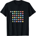 Pi to 36 Places - Color Dots - Math Geek