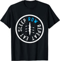 Eat Sleep Row Repeat Matching Crew Team Rowing