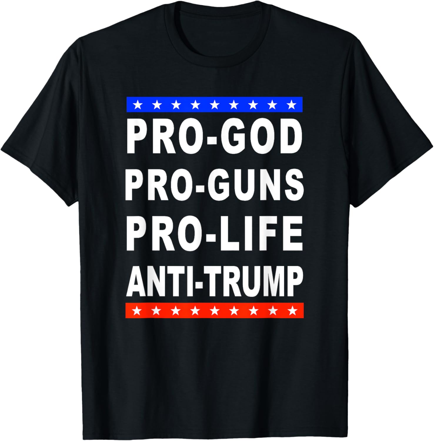 Pro God Pro Guns Pro Life Anti Trump Political
