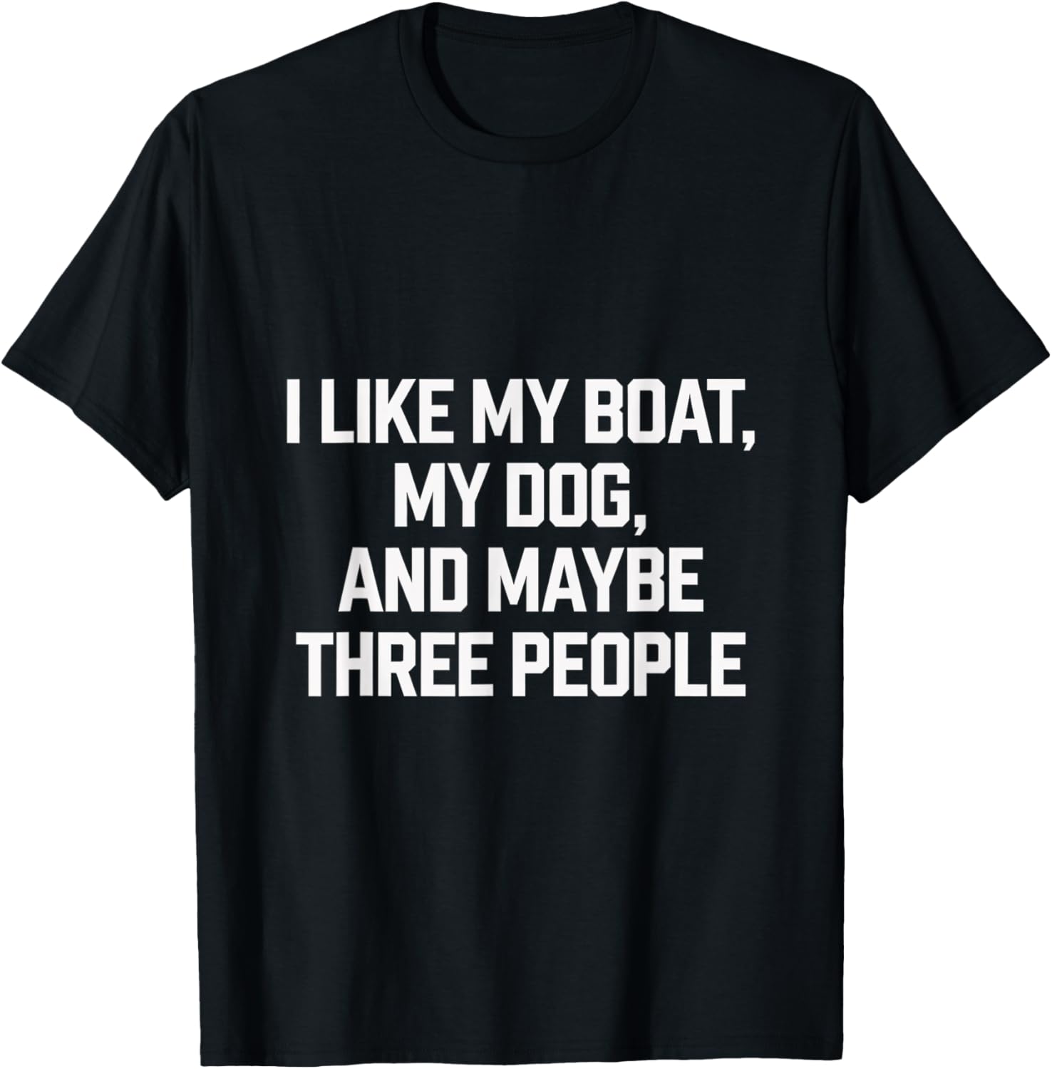 I Like My Boat Dog People Boating Humor