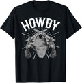 Howdy Western Cowboy Hat Guns Country Cowboy