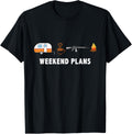 Weekend Plans Camping Coffee Guns Campfire