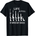 Life Is Full Of Choices Ar15 2Nd Amendment Us Flag Pro Gun