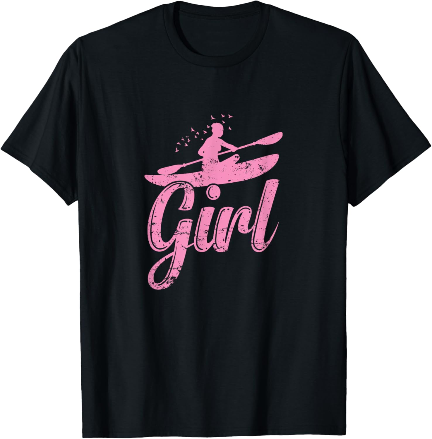 Kayak Girl Water Paddle Boat Canoeing