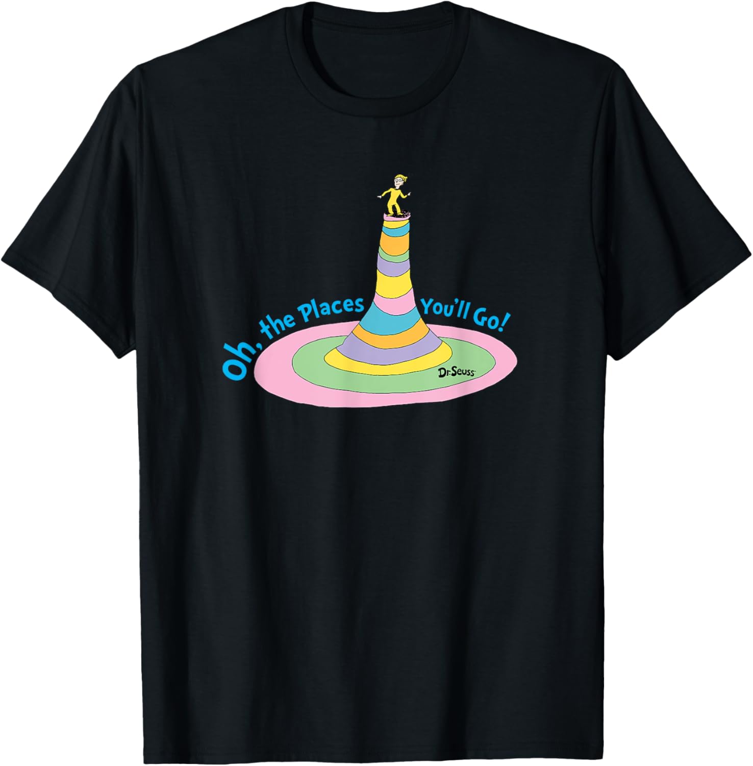 Dr. Seuss Oh The Places You'll Go - Balancing Act T-shirt