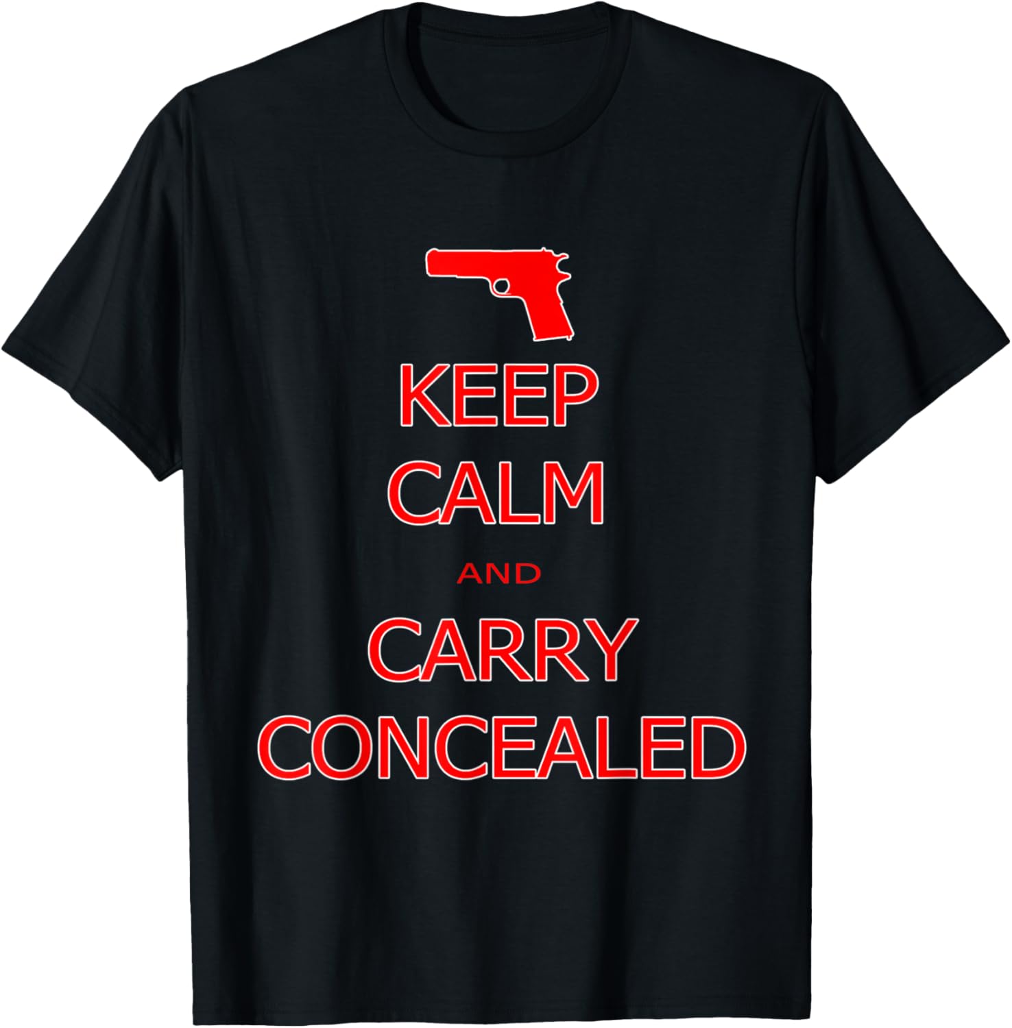 2A Pro Gun Keep Calm Carry Concealed