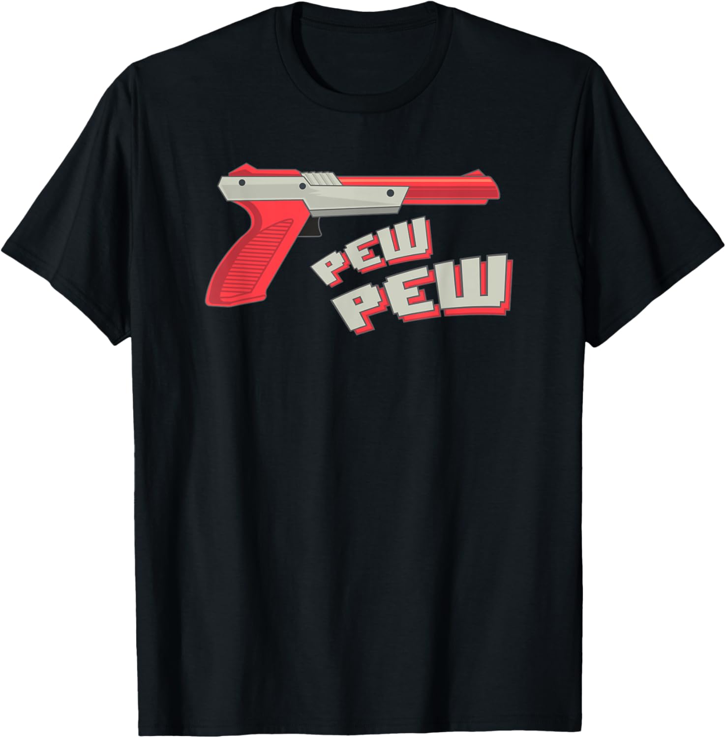 Pew Vintage Retro Video Game Gun