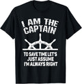I M Captain Boat Cool Captain Men Women