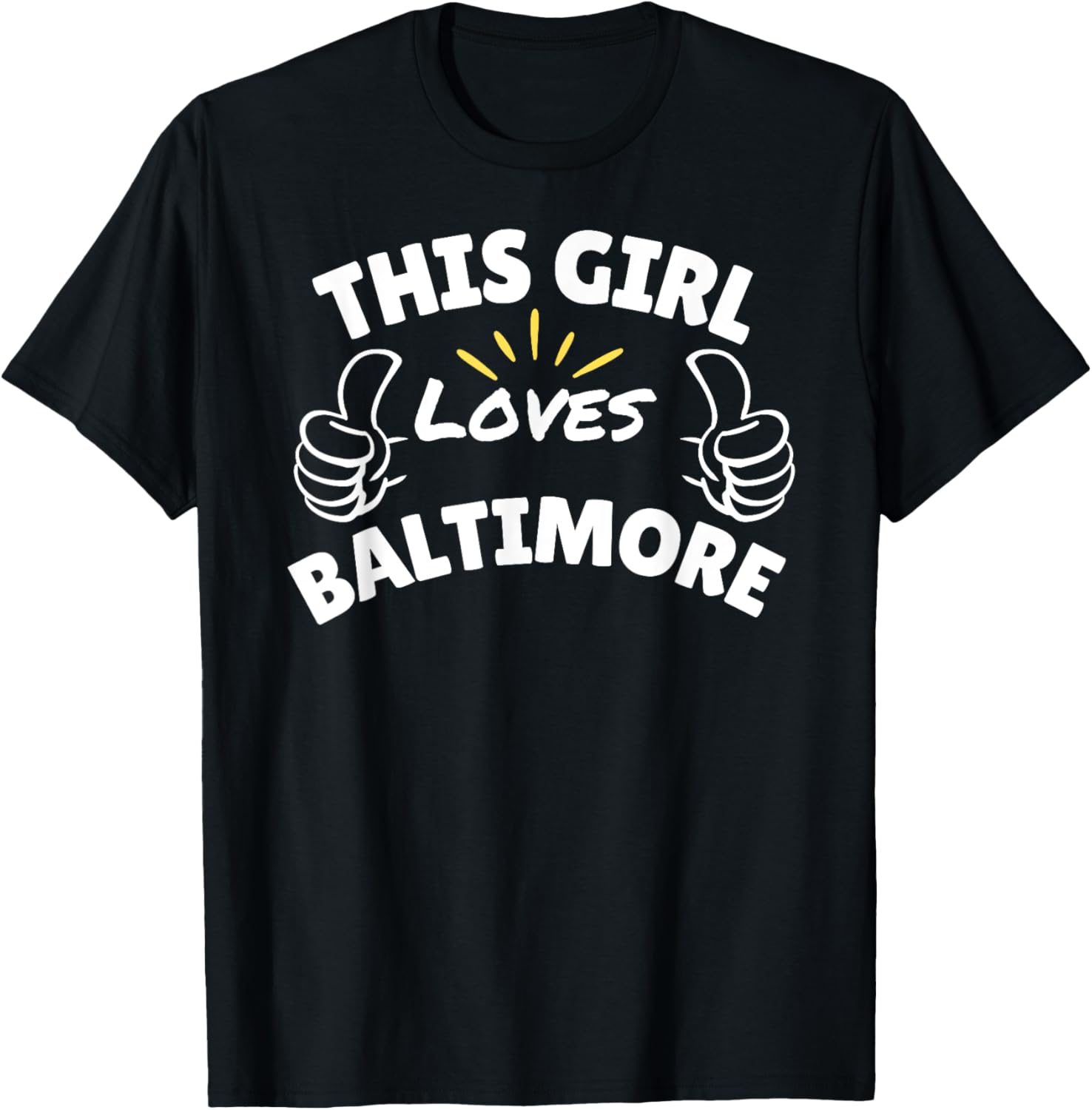 Fun Graphic-This Girl Loves Baltimore