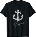 Skipper Captain Matching Family Boating Anchor