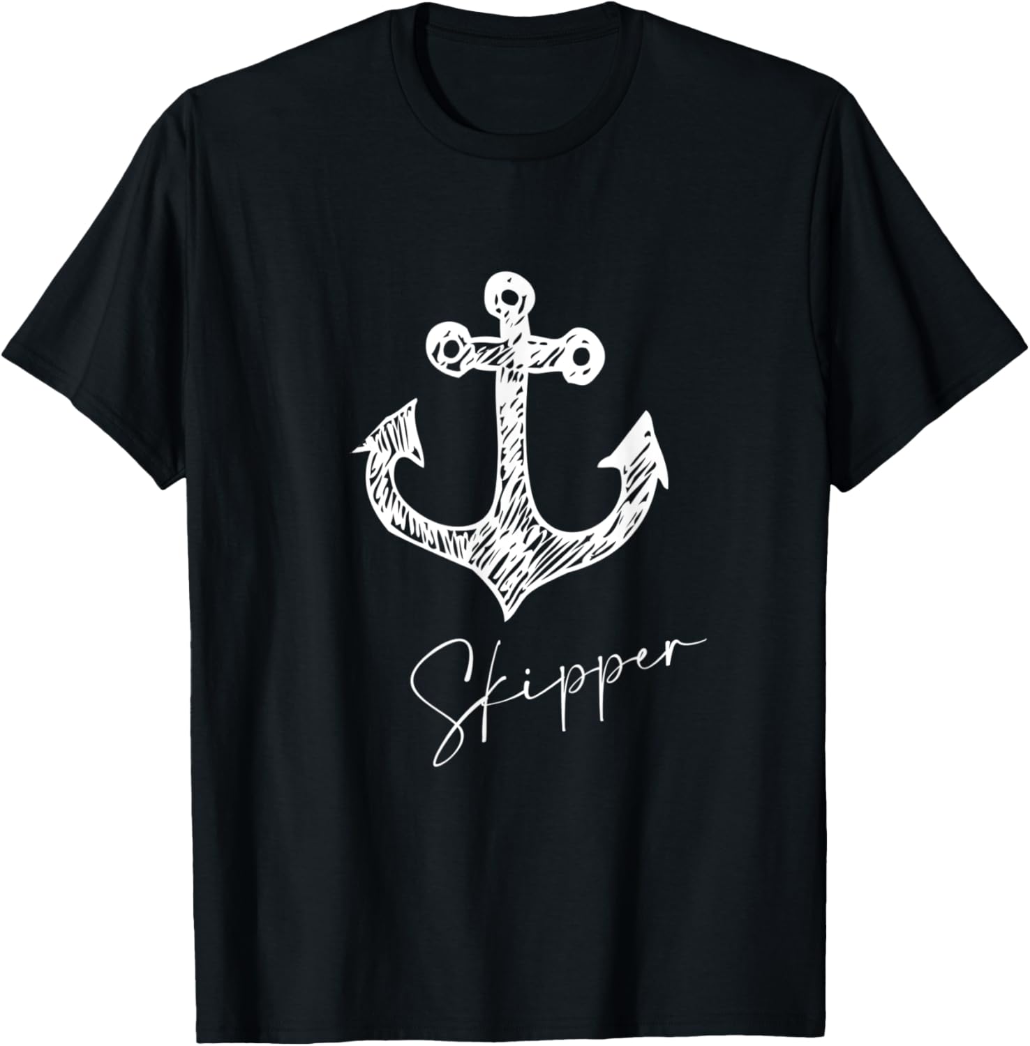 Skipper Captain Matching Family Boating Anchor