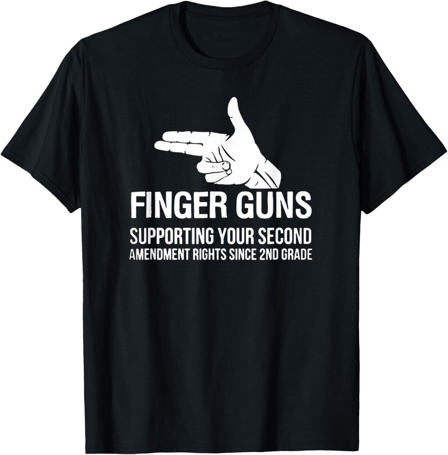 Finger Guns Outdoors