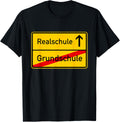 Realschule First Day of School Place Sign T-Shirt 5th Class