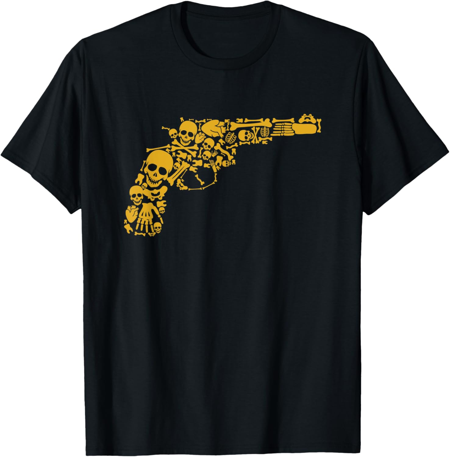 Skull Revolver Gun