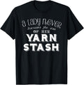 Funny Yarn Stash Crochet Knit T Shirt Afghan Size Fun Gift