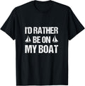 Funny Vintage I D Rather Be On My