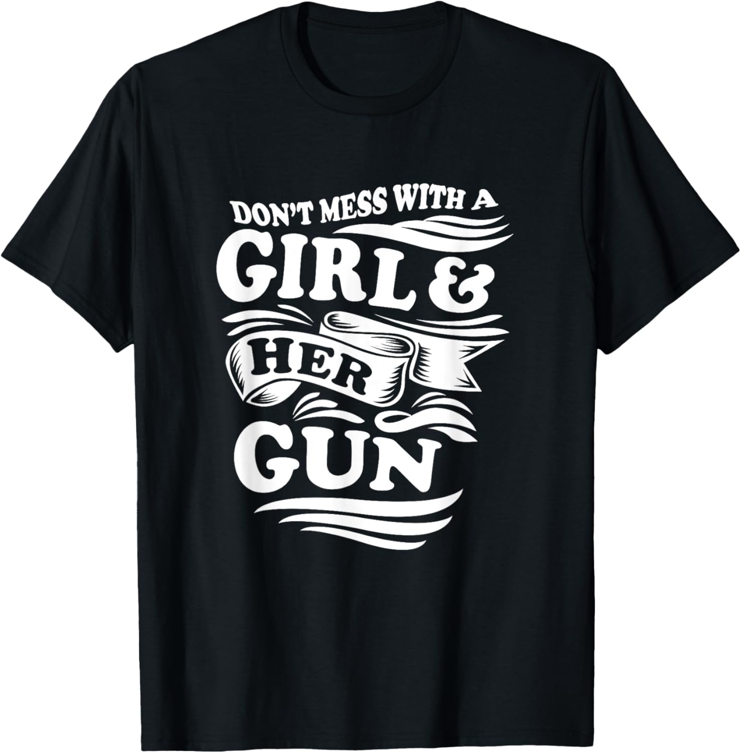 A Girl Her Gun Tshirt Women Shooters Or Gun Range