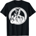 Mobster Tough Guy Graphics Man In Suit With Gun