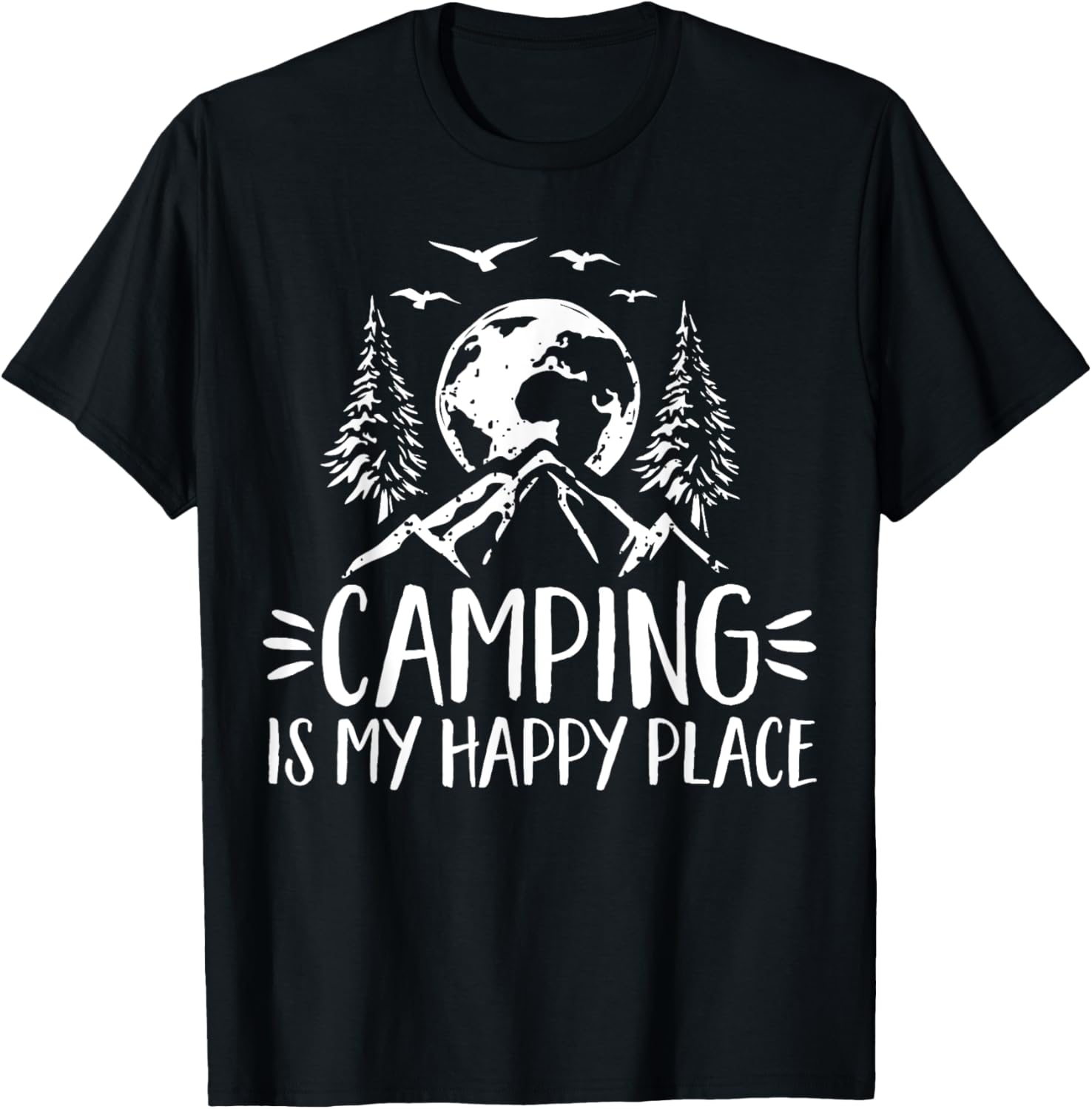 Camping Is My Happy Place Motorhome Tent Caravan Caravan