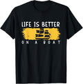 Life Is Better On A Boat Vintage Funny
