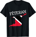 Feteran -Trinidad & Tobago Trini Carnival Fete Patriotic Tee Women Kids Men