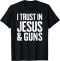 I Trust In Jesus Guns Christian Cowboy Cowgirl Gun Lover