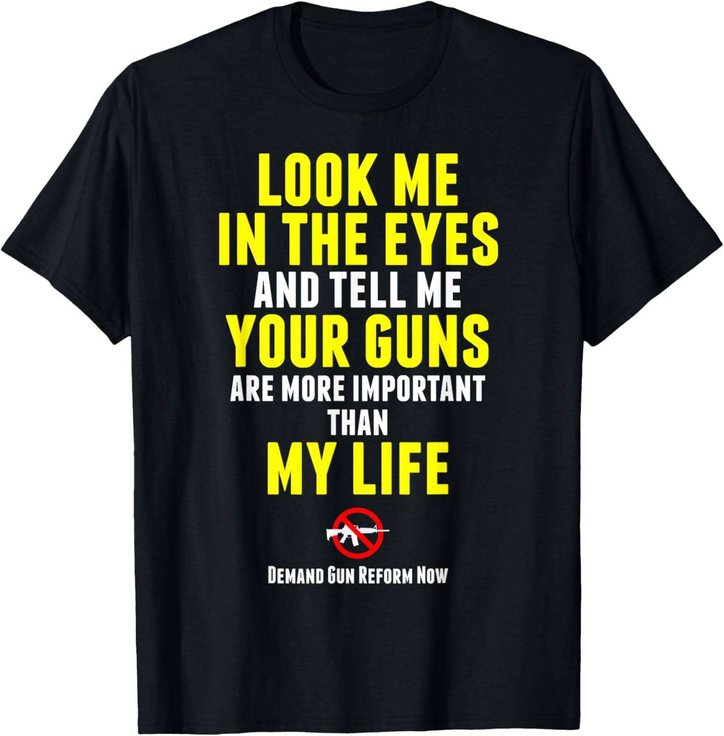 Look Me In The Eyes Gun Control Student