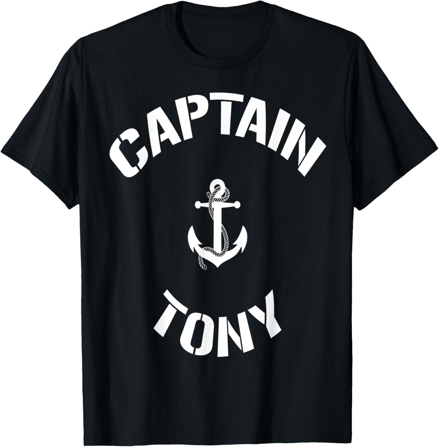 Sailing Boat Captain Tony Personalized Boating Name