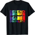 Defend Equality Lgbt Gay Flag Assault Rifle