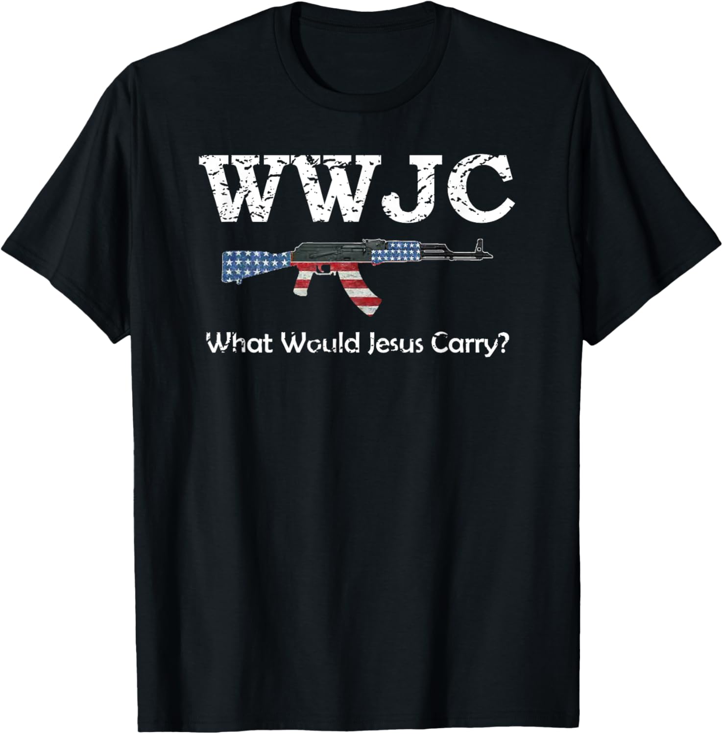 Funny What Would Jesus Carry Pro Gun 2Nd Amendment Shirt