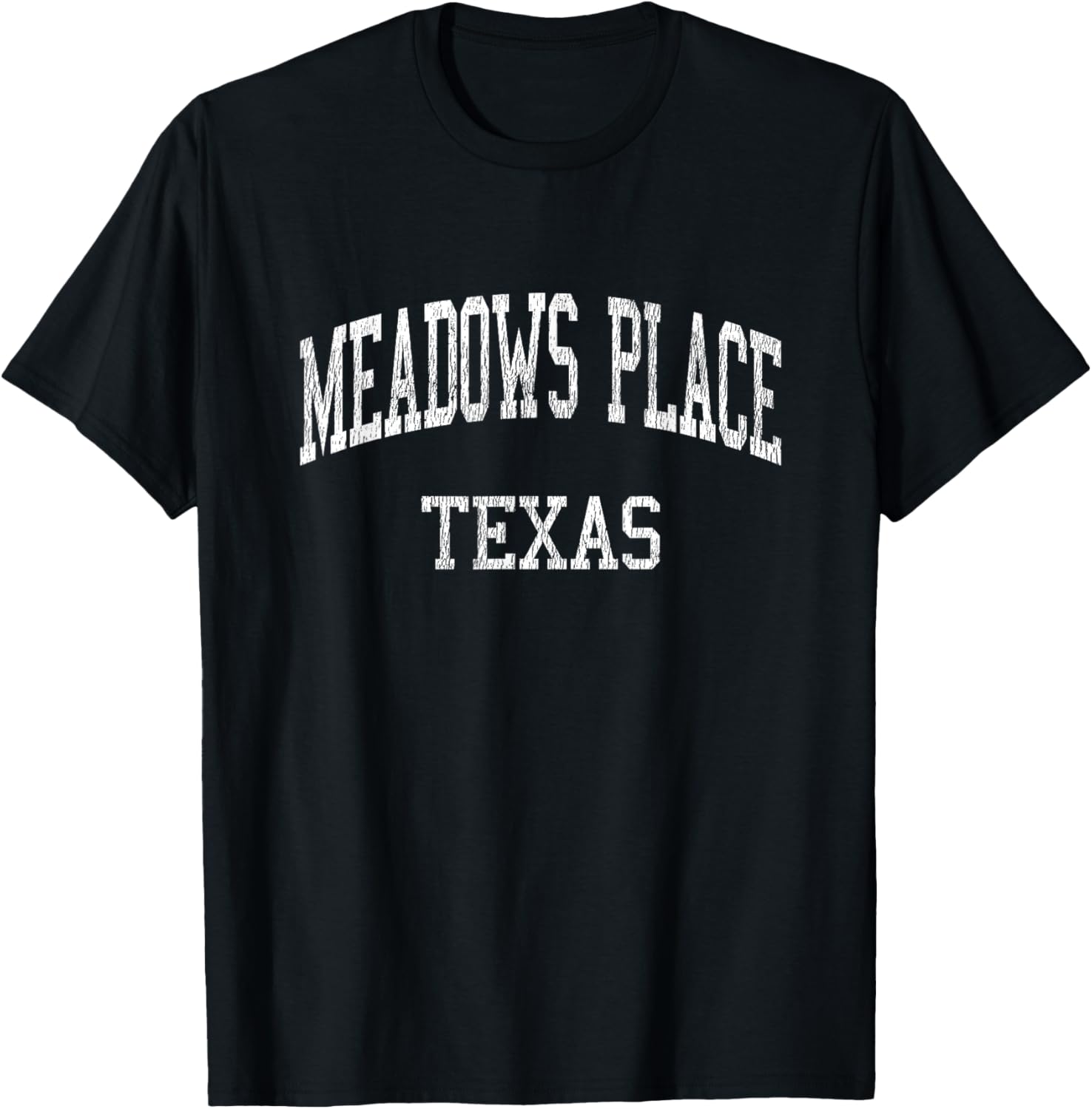 Meadows Place Texas TX Vintage Athletic Sports Design