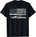 Gun With American Flag Design A Gun Owner