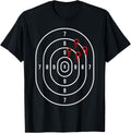 Gun Range Bulls Eye Bullet Wound