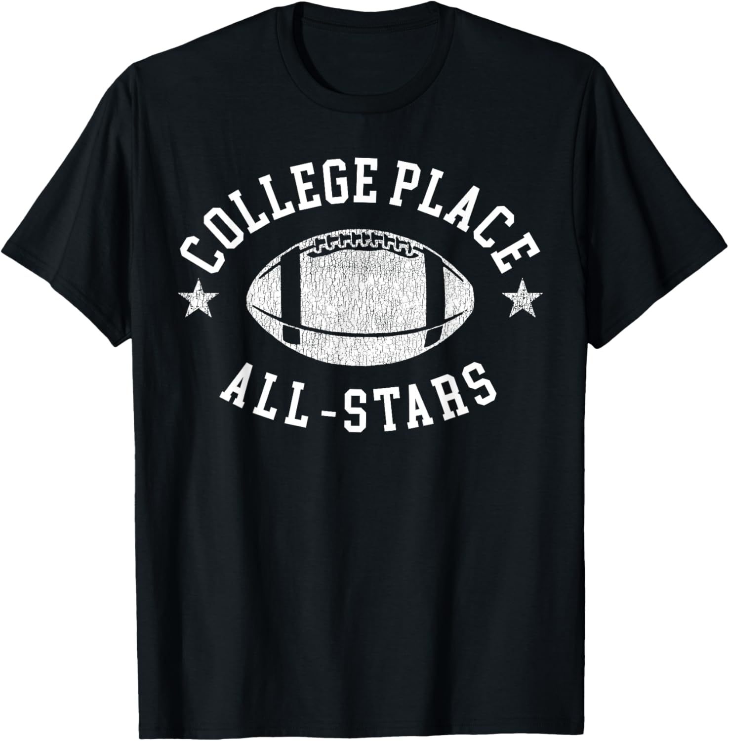 College Place Vintage All-Stars Football Retro 80s