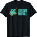 I Survived Paintball Funny Marker Air Gun Paintballer