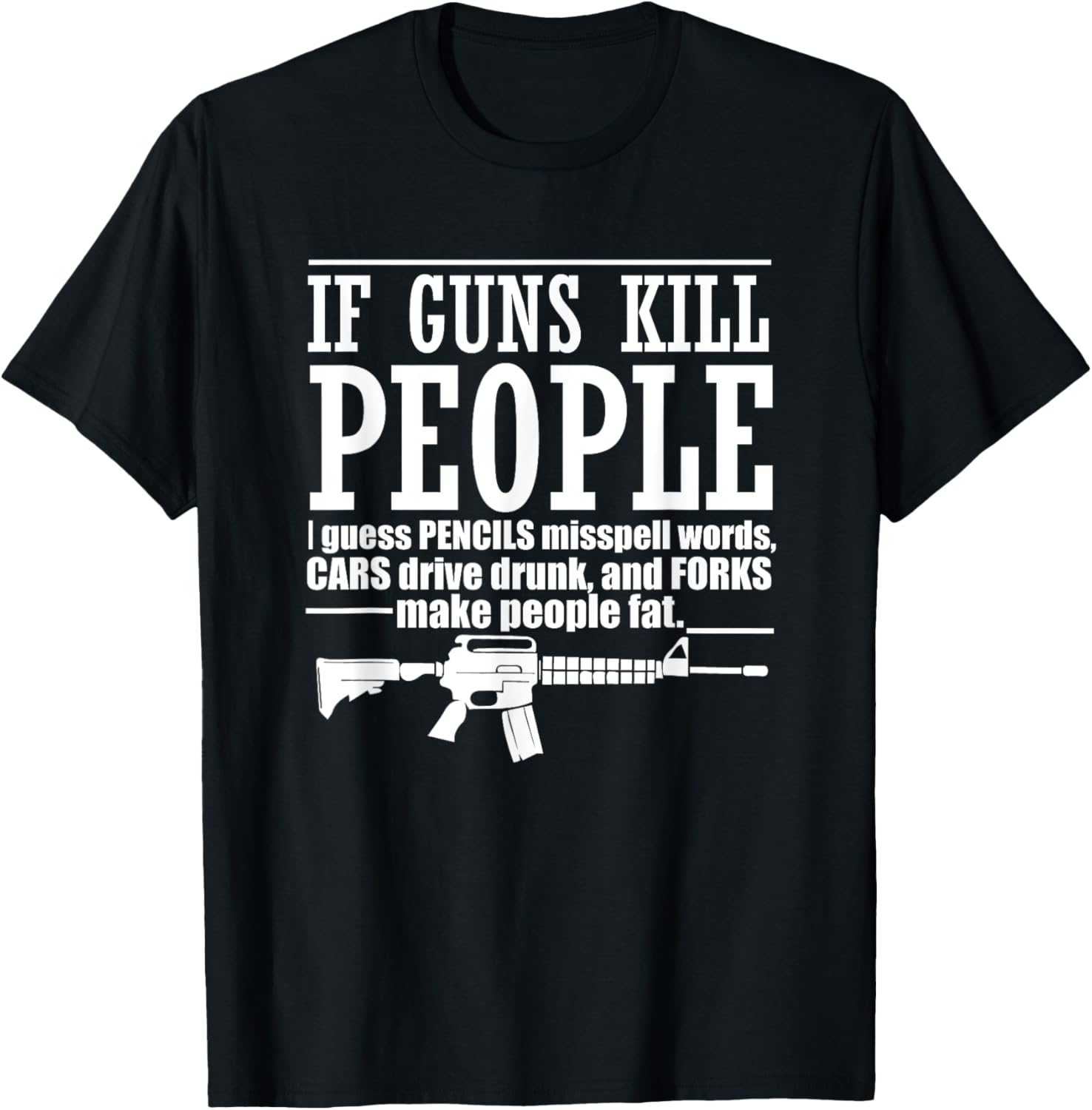Premium If Guns Kill People I Guess Pencils Misspell Words