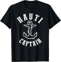 Boat Captain Nauti Captain Boating Shirts