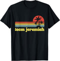 Summer Floral Tropical Retro Team Jeremiah T Shirt Men Women