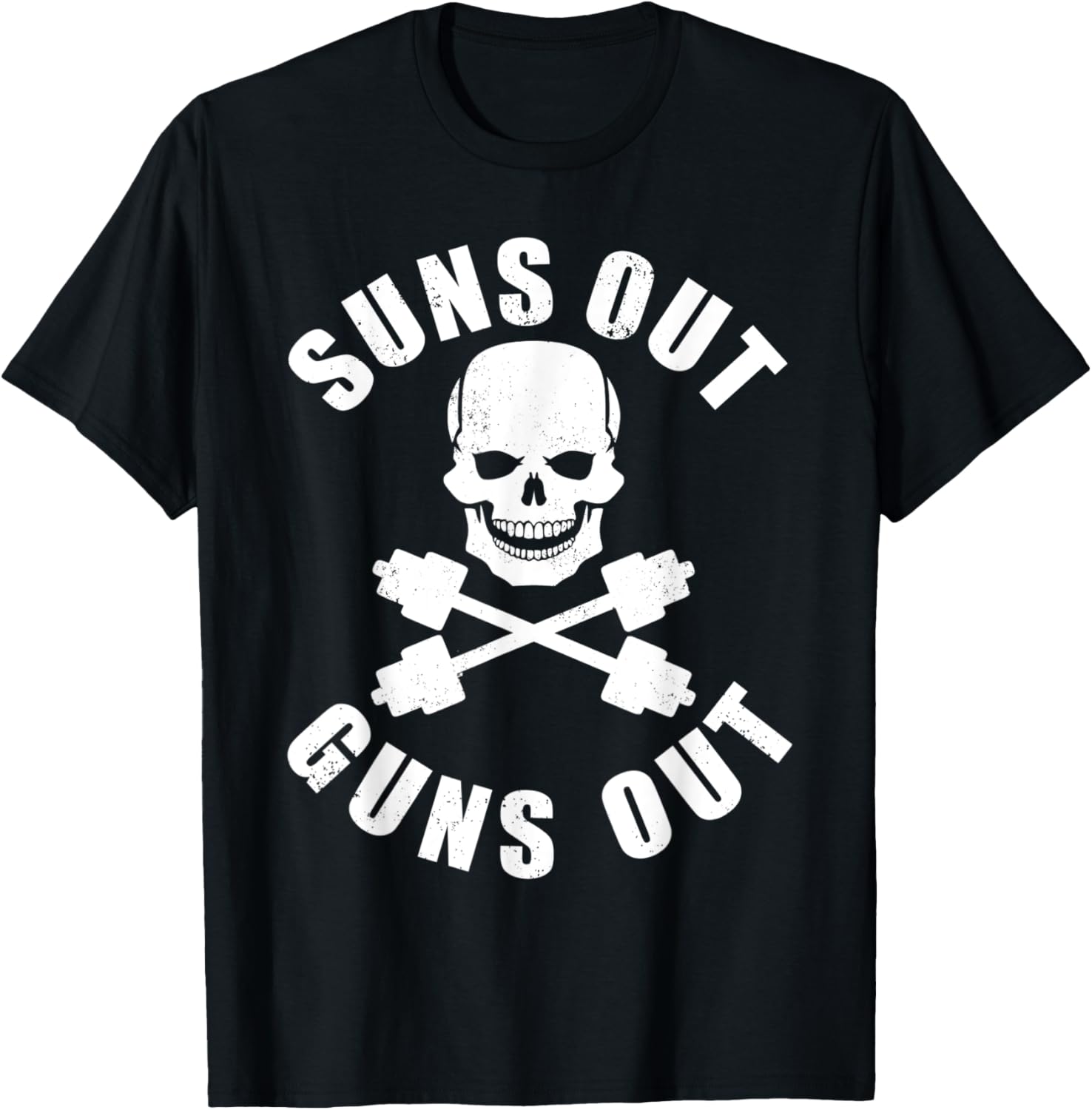 Suns Out Guns Out Skull And Crossbones
