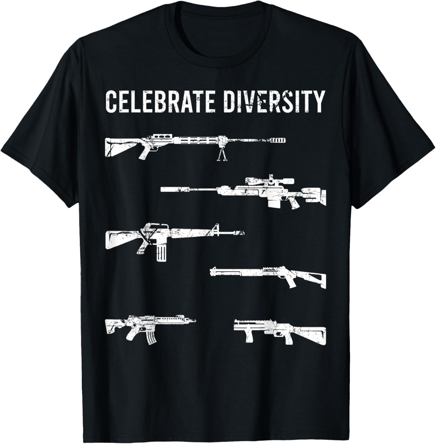 Celebrate Diversity Gun Owner Funny Gun Enthusiast