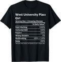 WEST UNIVERSITY PLACE GIRL TX TEXAS Funny City Home Gift