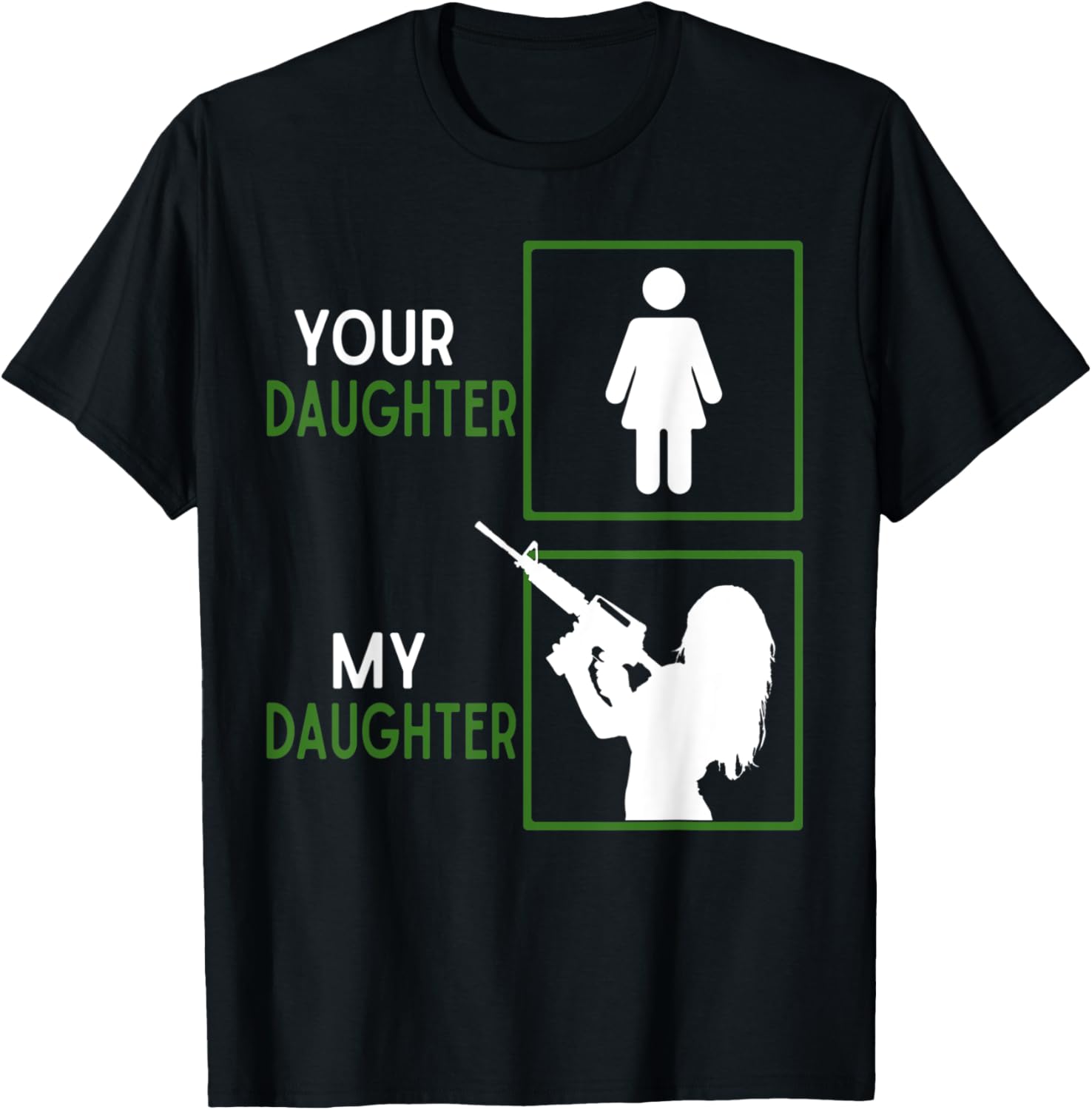 Your Daughter My Daughter Shirt Women Ammo Gun Owners
